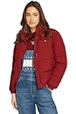 Tommy Hilfiger Cazadora Acolchada Mujer Essential Puffer con Cuello Alto, , XL