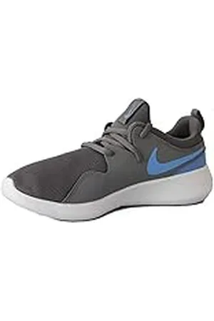 Nike Kinder Sneaker Tessen, Zapatillas, Gris (Gunsmoke/Royal Pulse 001), 35.5 EU
