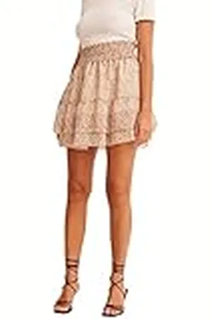 NA-KD Smocked Mini Skirt Falda, , EU 34 para Mujer