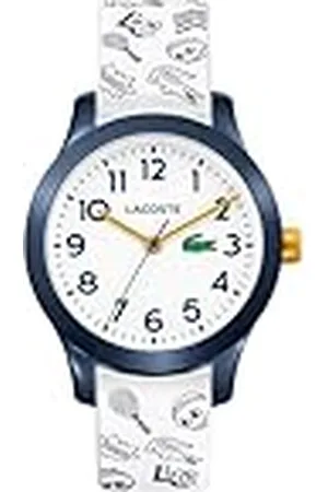 Lacoste Reloj Analógico de Cuarzo para Niños Colección .12.12 Kids con Correa de Silicona Blanca - 2030011
