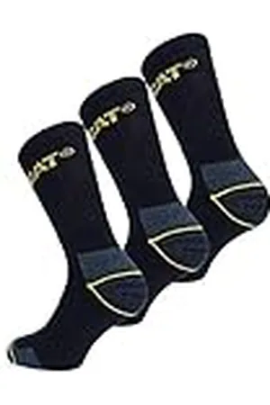 Caterpillar Erpillar Real Work Arbeitssocken 3er Pack Calcetines, , 40/46 3 para Hombre
