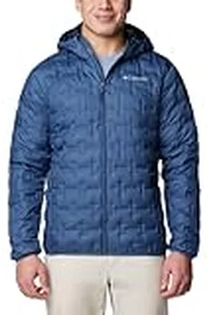 Columbia Chaqueta de Plumón con Capucha para Hombre, Delta Ridge II