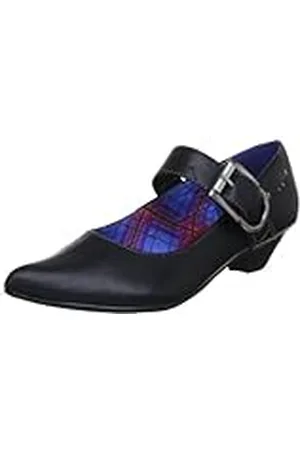 QS by s.Oliver Casual - Zapatos de tacón de Material sintético Mujer, Color Negro, Talla 37