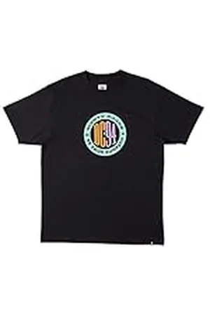 Dcshoes Dcshoes Sport Circle, Camiseta con cuello redondo para Hombre Negro