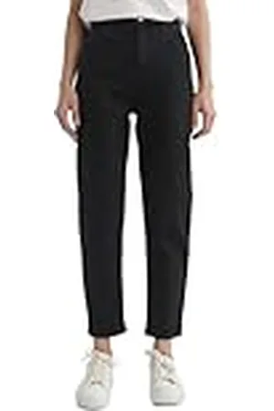 DeFacto B7037AX Jeans, Black, 36 De Las Mujeres