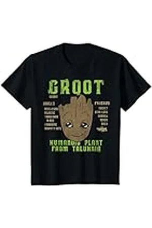 Marvel Niños Guardians of Galaxy 2 Groot Skills Kids Camiseta Camiseta