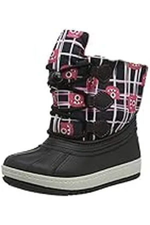 mc kinley McKINLEY Loupi II, Botas para Nieve Unisex Niños, Negro/Rosa Oscuro, 28 EU