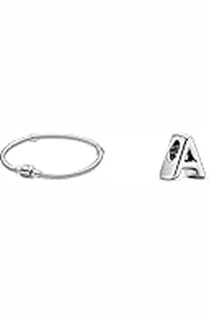 PANDORA Pulsera 598816C00-17 Mujer Plata Inscripción & Charm 797455 mujer plata letra A