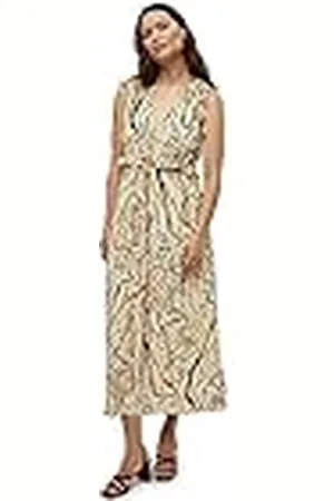 DESIRES Vestido Carla Sin Mangas de Media Pantorrilla para Mujer, , XL