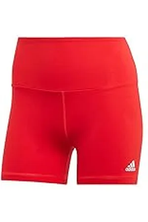 adidas Mujer Yoga Essentials High-Waisted Short Leggings, , XXS