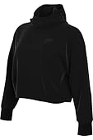 Nike Top W NSW TCH FLC Os HDY, Black/Black, FV6322-010, L