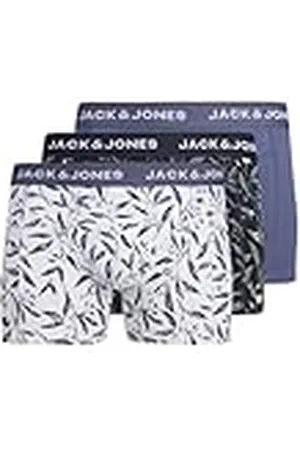 JACK & JONES Jacharvey Trunks 3 Pack Bóxer, Night Sky/Pack: Nightshadow Blue-Nightshadow Blue, XXL para Hombre