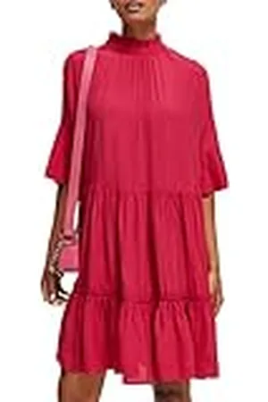 Scotch&Soda Short Dress with Ruffle Sleeve Detail Vestido Informal, , 36 para Mujer