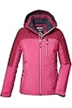 Killtec KOW 353 GRLS JCKT, Chaqueta funcional/chaqueta outdoor con capucha Niñas, Rosa