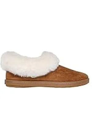 Skechers Pantuflas para mujer, Brown, 38.5 EU