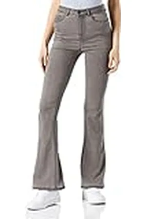 Noisy May Nmsallie HW Vaqueros Acampanados Vi216lg Noos Jeans, , 29W / 32L para Mujer