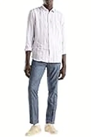 Benetton Pantalone 4WV1UE02F Jeans, , 50 para Hombre