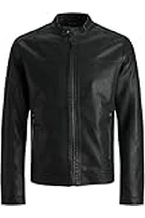 JACK & JONES Synthetic Leather Jacket Synthetic Leather Jacket XS XS