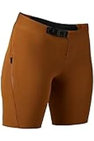 Fox Racing Flexair Ascent-Pantalones Cortos para Mujer, Nuez moscada, S