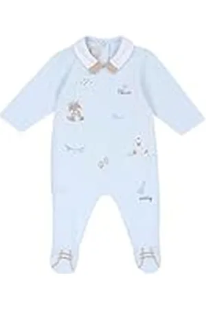 chicco Pelele Recién Nacido, con Cómoda Apertura con Botones, en Suave Algodón, Lavable en Lavadora, Ropa Bebé 0-24 Meses, Diseñado en Italia