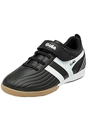 Gola Super Cobra TX QF (Quick Fasten), Zapatillas de fútbol, Black/White, 27 EU