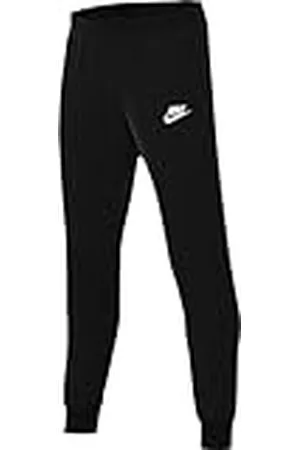 Nike Pantalones Infantiles Unisex K NSW Club FLC Pantalones para Invierno Negro/Negro/Blanco