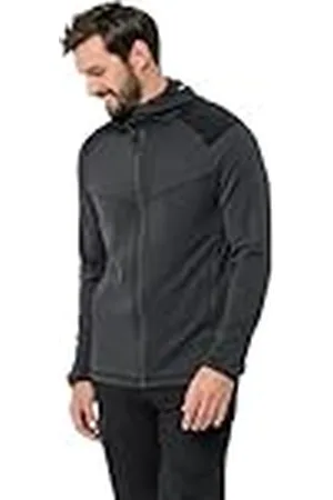 Jack Wolfskin Kolbenberg Sudadera con Capucha FZ M Chaqueta de Forro Polar, Hombre, , L
