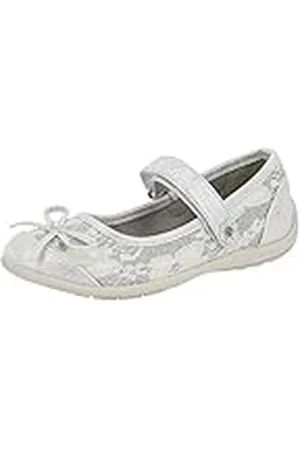 LICO Arabella V, Bailarinas con Correa de Tobillo Mujer, (Silver), 36 EU