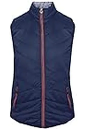 Island Green Isla verde para mujer IGLVST2016 Ultra Lite reversible Chaleco Chaleco Chaleco, la marina de guerra/Frambuesa, 12