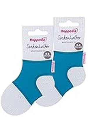 Hoppediz Juego de 2 Soporte para Calcetines 0-6 Meses, , Talla única (Pack de 2) Unisex bebé