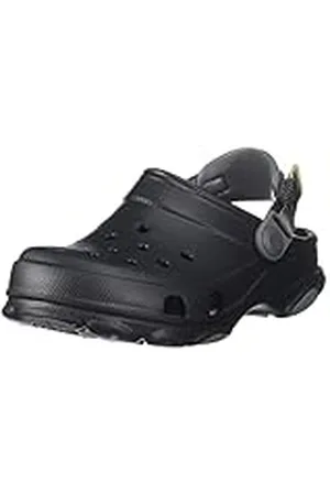 Crocs Unisex Niño All Terrain Clog K Zueco, Black, 29/30 EU