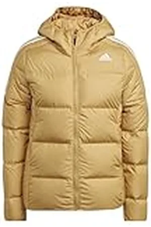 adidas Mujer Essentials Midweight Down Hooded Jacket, , M