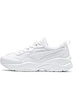 PUMA Cilia, Sneakers Mujer, White-Gray Violet Silver, 42 EU