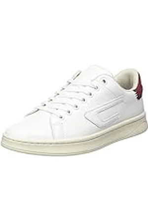Diesel S-Athene Low W, Oxford Plano Mujer, Blanco (H9232 P4423), 37 EU