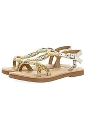 Gioseppo DIXMONT, Sandalias Planas Niñas, Plata, 30 EU