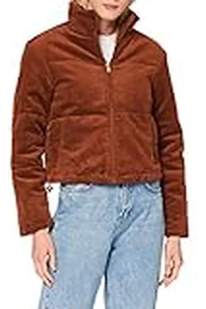 Urban classics Ladies Corduroy Puffer Jacket Chaqueta de Videojuegos, , L para Mujer