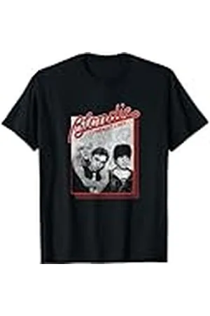Blond Amsterdam Parallel Lines Heart of Glass Photo Vintage Band Camiseta