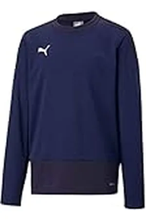 PUMA TeamGOAL 23 Training Sweat Jr Camiseta, Unisex niños, Peacoat/ New Navy, 164