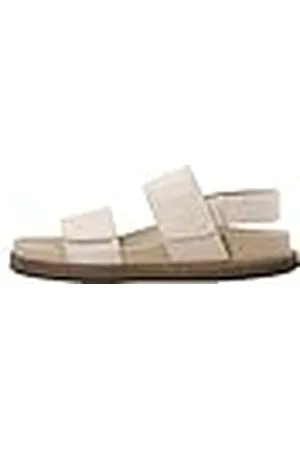 Cashott Caskimmi Velcro Sandal Leather, Sandalia Plana Mujer, , 41 EU