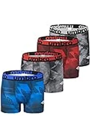 Umbro Calzoncillo Ropa Interior Hombre Microfibra (Paquete de 4)