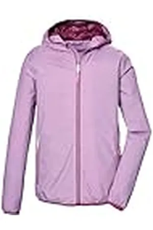 Killtec Mujer Chaqueta funcional/chubasquero con capucha, plegable KOS 109 WMN JCKT, magenta, 44, 42955-000