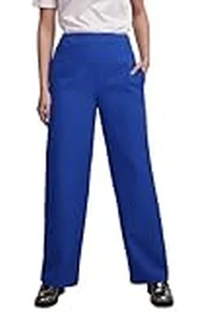 Pieces® PCBOZZY HW WIDE PLAIN PANT NOOS BC, Trousers Mujer, , XL