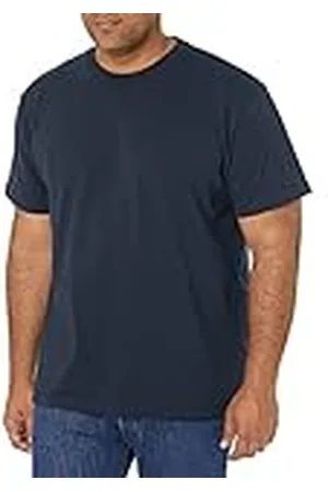 Dickies Hombre, Camiseta de manga corta y corte holgado en tejido grueso, NAVY Talla únicaCURO, S