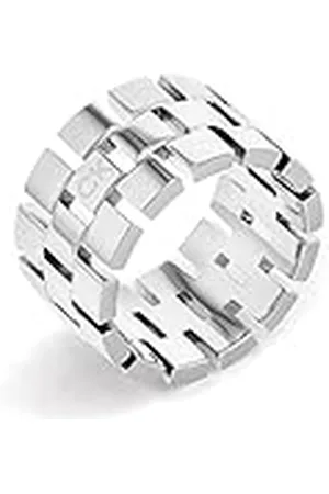 Calvin Klein Anillo para Mujer Colección GEOMETRIC de Acero Inoxidable - 35000324D