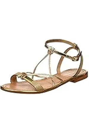 Les Tropéziennes par M Belarbi Hirondel, Sandalia con Pulsera Mujer, Dorado (or Irise 914), 38 EU