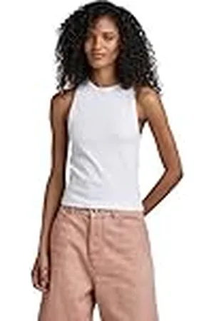 G-Star Para Mujer Camiseta Sin Mangas Racer Slim , , L