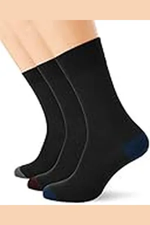 Dim Pack De 3 Calcetines De Media Pantorrilla Mix And Match Cotton Style Hombre x3, , 39-42