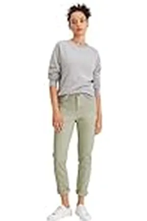 Dockers Weekend Chino Slim Fit, Tall, Pantalones para Mujer, 28