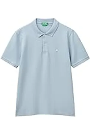 Benetton Maglia Polo M/M 3wg9u301z Camisa, , 3XL para Hombre