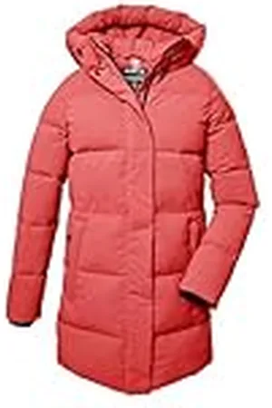 G.I.G.A. DX by killtec Mujer Parka acolchada/parka funcional con capucha GW 1 WMN QLTD PRK, dunkelkoralle, 44, 41337-000